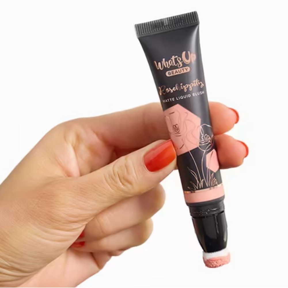 What’s Up Beauty Rosehippity Matte Liquid Blush in shade Osiana